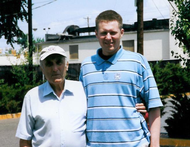 With Uncle Manny, 2004