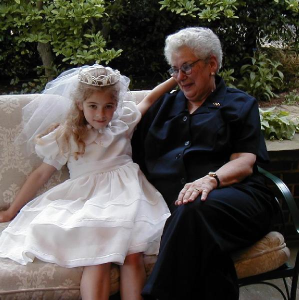 Michelle with her Abuelica